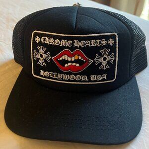 Chrome Hearts Black Hat